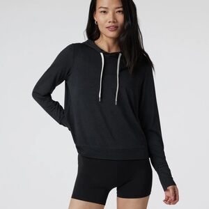 Vuori Halo Essential Hoodie - Black, M